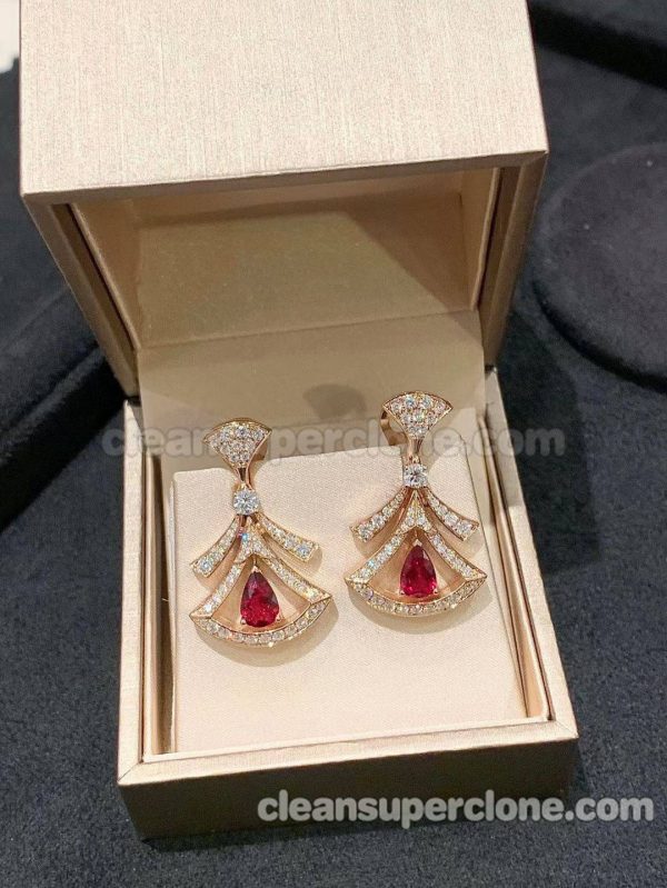 women's necklaces replica details and pricing Bvlgari ruby earrings Jewelry