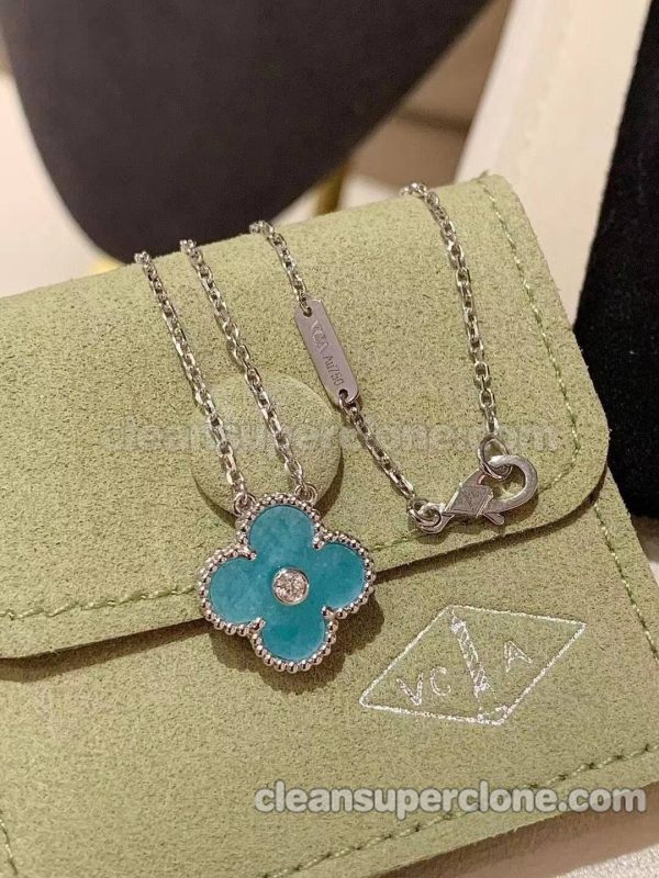 women's necklaces replica details and pricing four-leaf clover Van Cleef & Arpels Jewelry