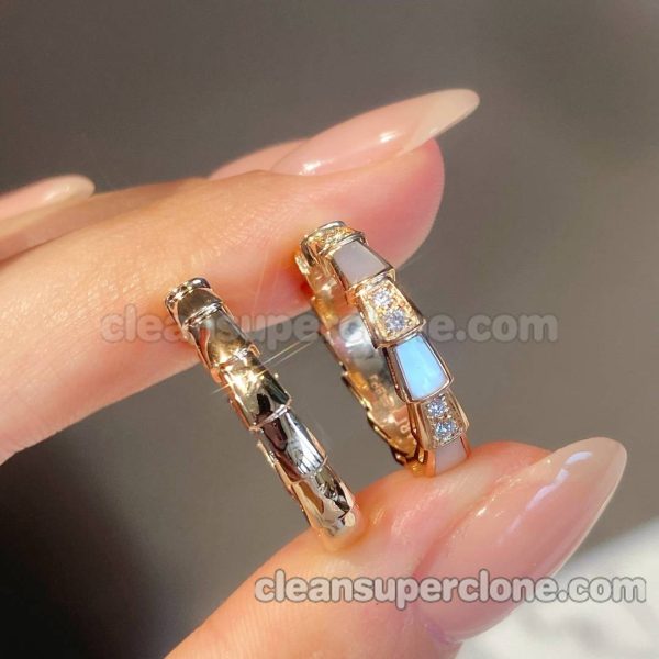 Bvlgari rings Super Clone picture and price snake couple Jewelry