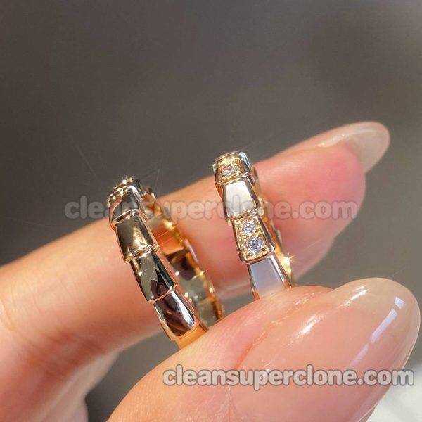 Bvlgari rings Super Clone picture and price snake couple Jewelry