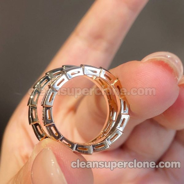 Bvlgari rings Super Clone picture and price snake couple Jewelry