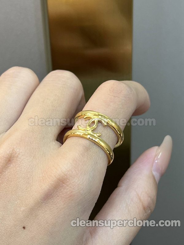 women's rings replica details and pricing gold Chanel Jewelry