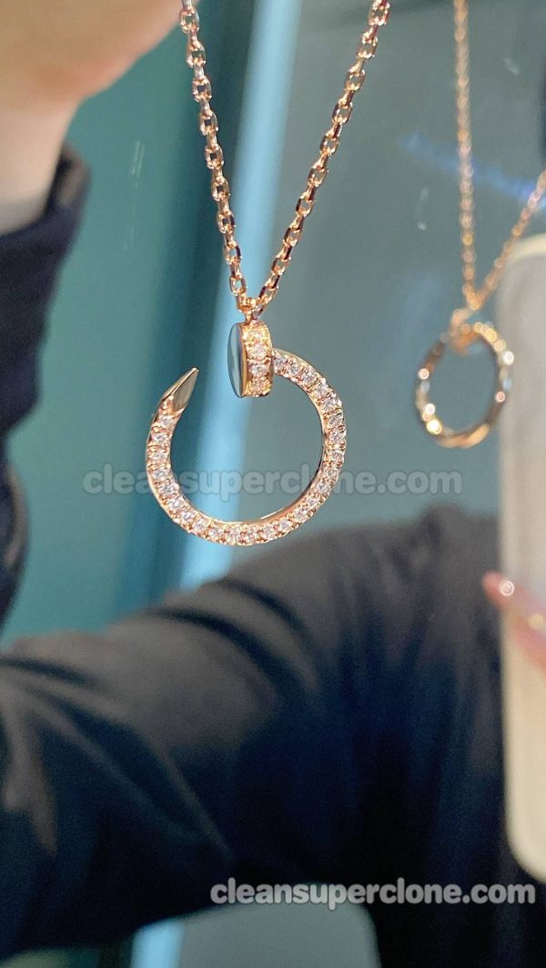 Cartier necklaces Super Clone picture and price nail women's Jewelry