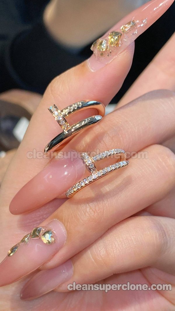 Jewelry 1:1 Copy description and price Cartier nail women's rings