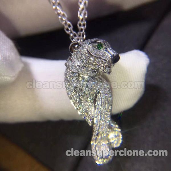 Jewelry 1:1 Copy description and price Cartier leopard women's necklaces