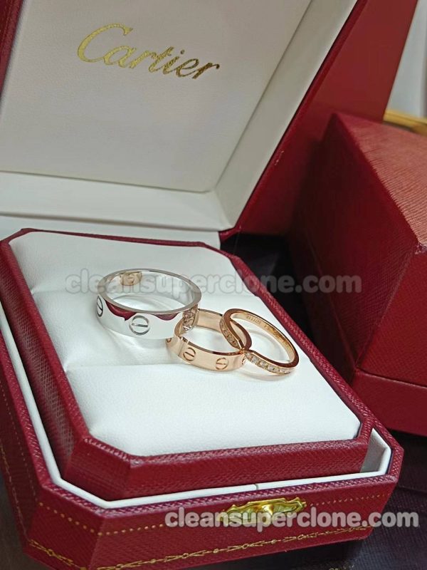 Jewelry 1:1 Copy description and price Cartier couple rings