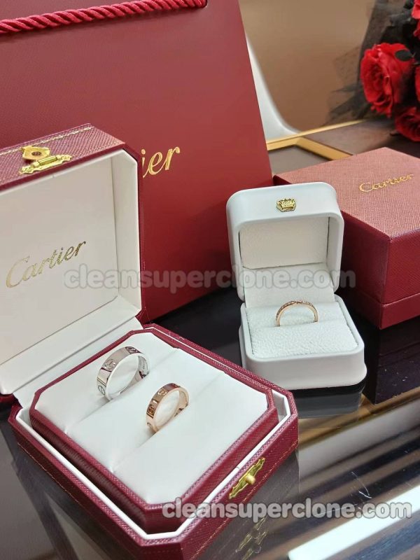 Jewelry 1:1 Copy description and price Cartier couple rings