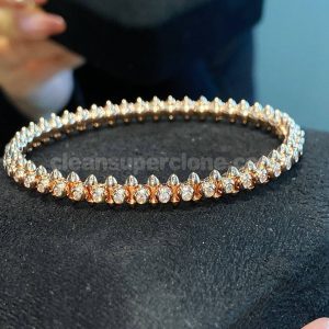 Jewelry 1:1 Copy description and price Cartier women's bracelets 4