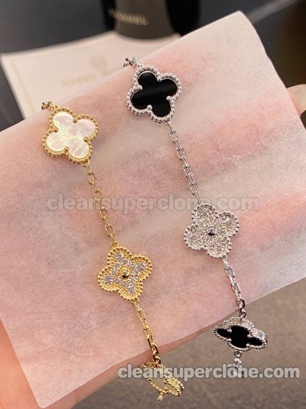 Van Cleef & Arpels bracelets Super Clone picture and price black and white women's Jewelry