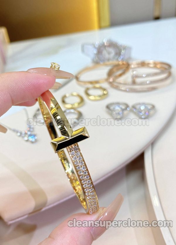 Tiffany bracelets Super Clone picture and price gold women's Jewelry