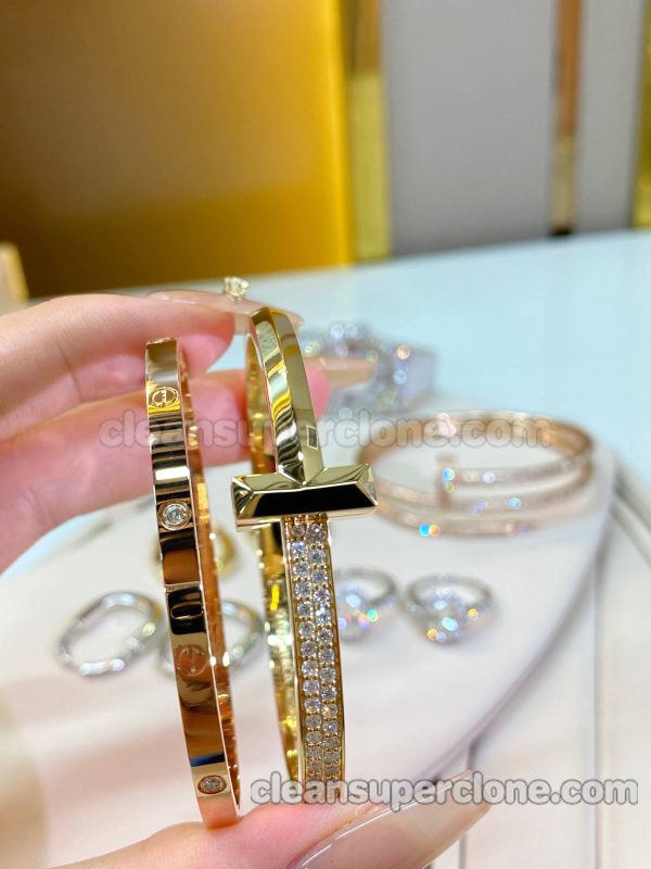 Tiffany bracelets Super Clone picture and price gold women's Jewelry