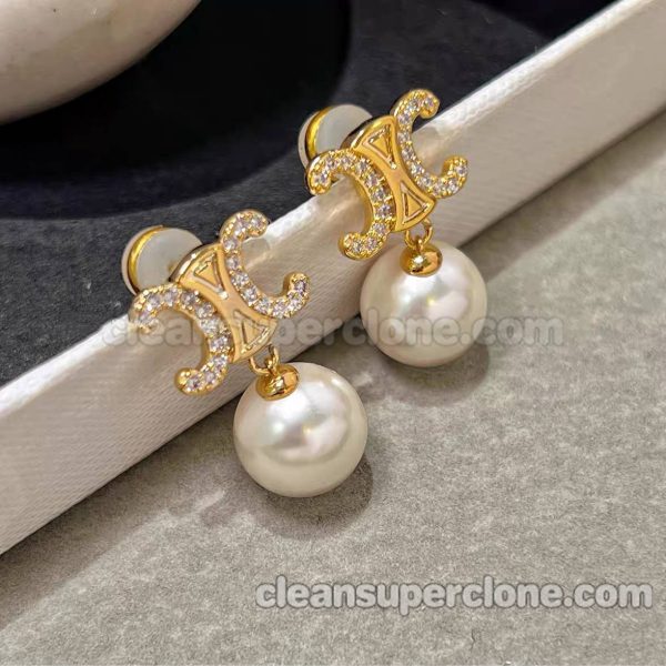 women's earrings replica details and pricing pearl Celine Jewelry 5