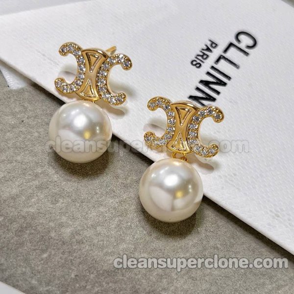 women's earrings replica details and pricing pearl Celine Jewelry 8