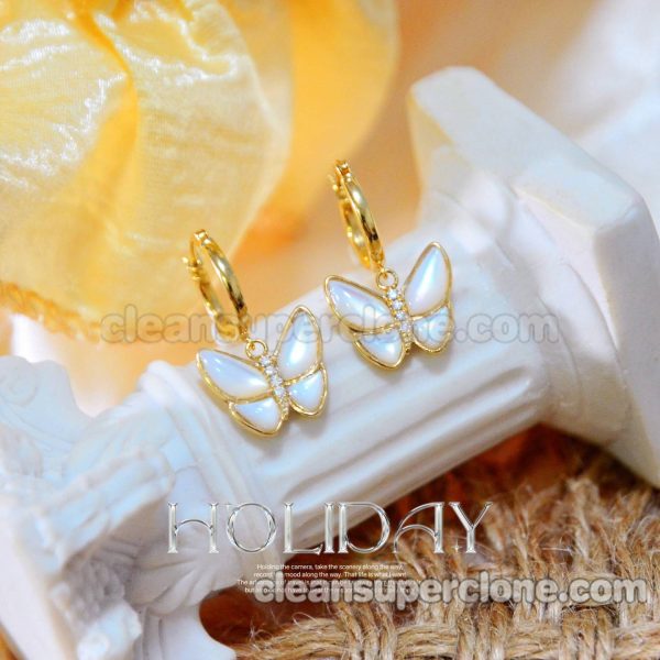 Van Cleef & Arpels earrings Super Clone picture and price Butterfly women's earrings Jewelry 8