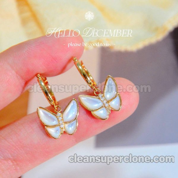 Van Cleef & Arpels earrings Super Clone picture and price Butterfly women's earrings Jewelry 9