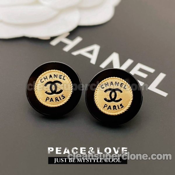 Jewelry 1:1 Copy description and price gold Chanel women's earrings