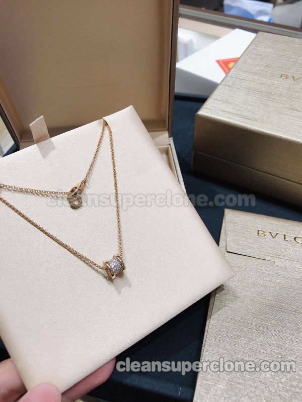 Bvgari necklaces Super Clone picture and price Small waist women's Jewelry 6