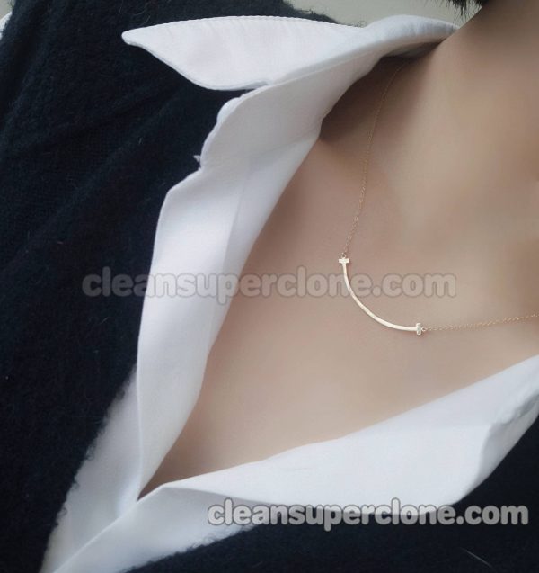 women's necklaces replica details and pricing Smile Tiffany Jewelry 4