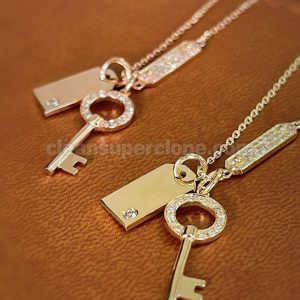 Tiffany necklaces Super Clone picture and price key women's Jewelry