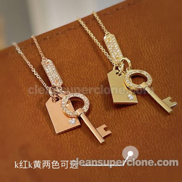 Tiffany necklaces Super Clone picture and price key women's Jewelry 4