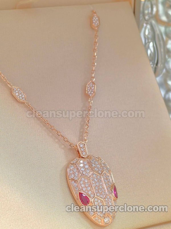 women's necklaces replica details and pricing snake Bvlgari Jewelry 3