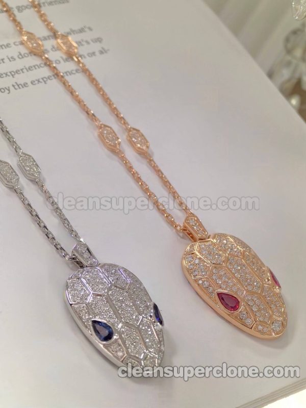 women's necklaces replica details and pricing snake Bvlgari Jewelry 6