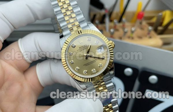 278273 1:1 Replica watch details and price A+ Factory Rolex Dayjust gold mechanical women