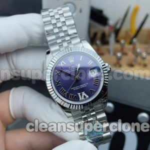 Rolex Super Clone Watch pictures and prices A+ Factory Dayjust 278274 purple mechanical women