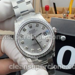 Rolex Clone watch picture and price GS Factory Datejust 278384 sliver 31mm Mechanical women