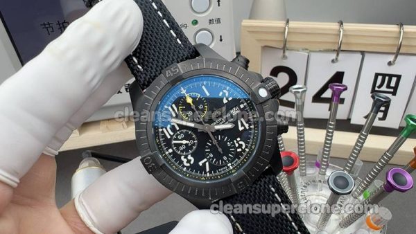 Breitling Super Clone Watch pictures and prices BLS Factory Avenger V133171 black mechanical men