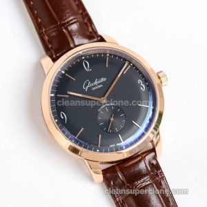 Glashütte Original Super Clone watch picture and price Vintage 1-39-60 black mechanical men