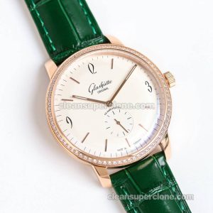 Glashütte Original Super Clone watch picture and price Vintage 1-39-60 white mechanical men