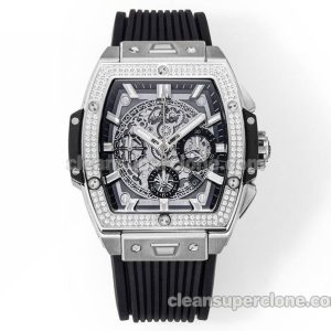 Big Bang replica watch details and pricing Hublot 642.NX Diamond bezel mechanical men