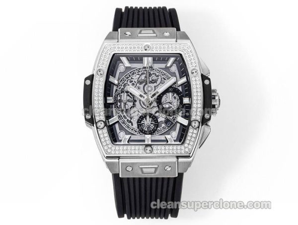Big Bang replica watch details and pricing Hublot 642.NX Diamond bezel mechanical men