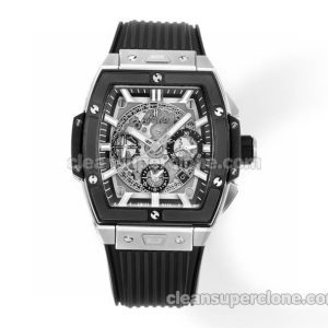 Big Bang replica watch details and pricing Hublot 642.NM Black bezel mechanical men