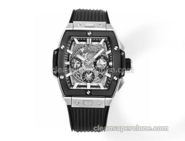 Big Bang replica watch details and pricing Hublot 642.NM Black bezel mechanical men