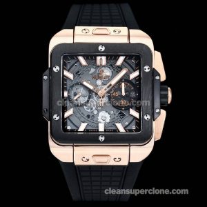 Hublot Super Clone Watch pictures and prices Square Bang Unico 821.OM mechanical men