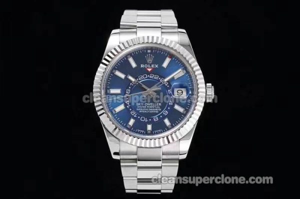 Rolex Super Clone Watch pictures and prices Noob Factory Sky-Dweller 326934 blue mechanical men