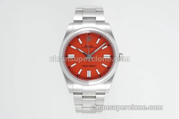 Rolex Super Clone Watch pictures and prices EWE Factory Oyster Perpetual 124300 red 41mm mechanical men