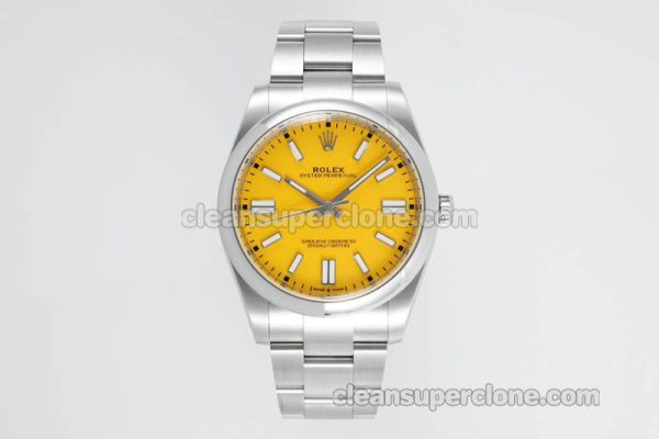 Rolex Super Clone Watch pictures and prices EWE Factory Oyster Perpetual 124300 yellow 41mm mechanical men