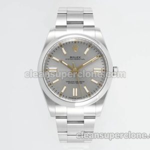 Rolex Super Clone Watch pictures and prices EWE Factory Oyster Perpetual 126000 sliver 36mm mechanical men