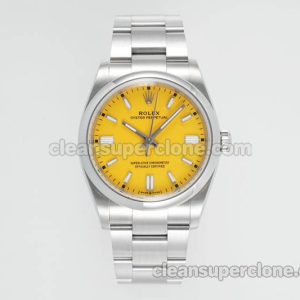 Rolex Super Clone Watch pictures and prices EWE Factory Oyster Perpetual 126000 yellow 36mm mechanical men