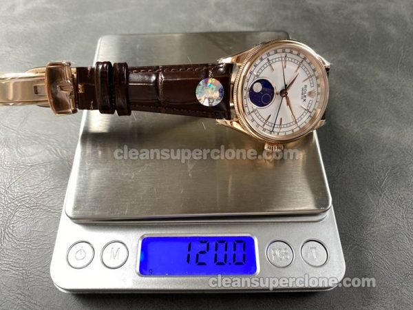 Rolex Super Clone Watch pictures and prices R+ Factory Cellini 50535 white Moon Phase mechanical men