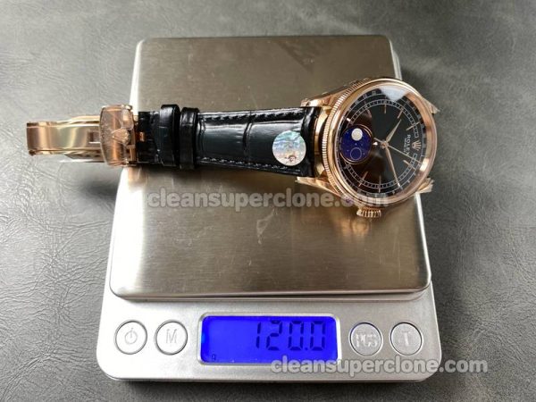 Rolex Super Clone Watch pictures and prices R+ Factory Cellini 50535 black Moon Phase mechanical men