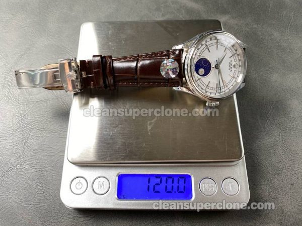 Rolex Super Clone Watch pictures and prices R+ Factory Cellini 50535 white Moon Phase mechanical men