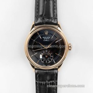 Rolex Super Clone Watch pictures and prices EW Factory Cellini 50525 black mechanical men