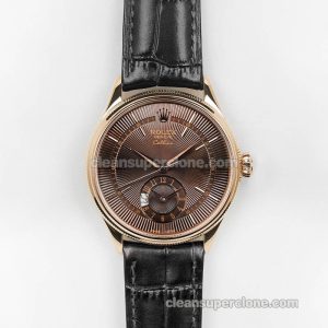 Rolex Super Clone Watch pictures and prices EW Factory Cellini 50525 brown mechanical men
