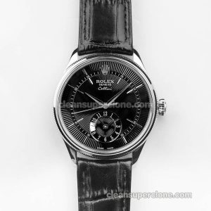 Rolex Super Clone Watch pictures and prices EW Factory Cellini 50529 black mechanical men