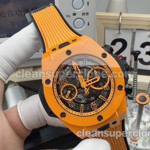 Big Bang replica watch details and pricing BBF Factory Hublot 441.CU orange mechanical men