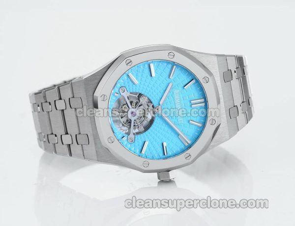 Audemars Piguet Super Clone watch picture and price BBS Factory Royal Oak light blue 26530 Tourbillon mechanical men